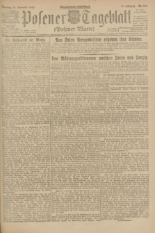 Posener Tageblatt (Posener Warte). Jg.62, Nr. 217 (25 September 1923) + dod.