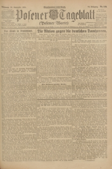 Posener Tageblatt (Posener Warte). Jg.62, Nr. 218 (26 September 1923)