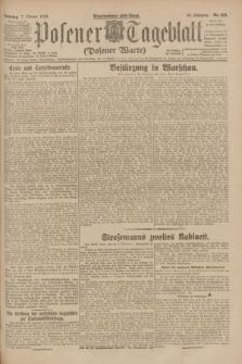 Posener Tageblatt (Posener Warte). Jg.62, Nr. 228 (7 Oktober 1923) + dod.