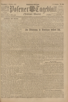 Posener Tageblatt (Posener Warte). Jg.62, Nr. 250 (3 November 1923) + dod.