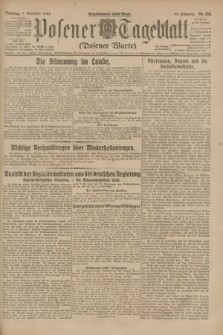 Posener Tageblatt (Posener Warte). Jg.62, Nr. 252 (6 November 1923) + dod.