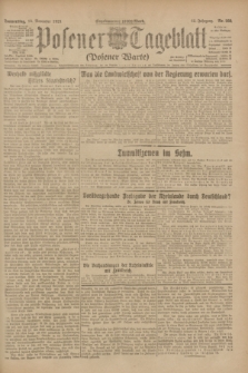 Posener Tageblatt (Posener Warte). Jg.62, Nr. 260 (15 November 1923) + dod.
