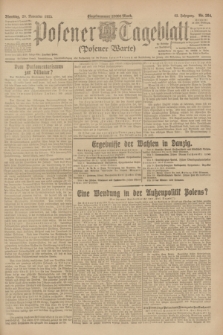 Posener Tageblatt (Posener Warte). Jg.62, Nr. 264 (20 November 1923) + dod.
