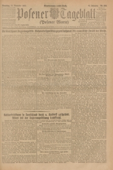 Posener Tageblatt (Posener Warte). Jg.62, Nr. 269 (27 November 1923) + dod.