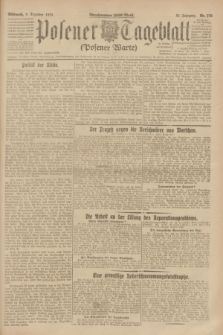 Posener Tageblatt (Posener Warte). Jg.62, Nr. 276 (5 Dezember 1923)