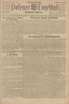Posener Tageblatt (Posener Warte). Jg.62, Nr. 284 (15 Dezember 1923) + dod.