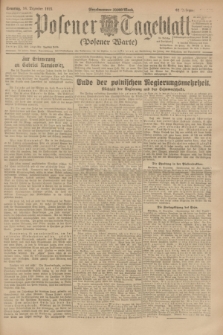 Posener Tageblatt (Posener Warte). Jg.62, Nr. 285 (16 Dezember 1923) + dod.
