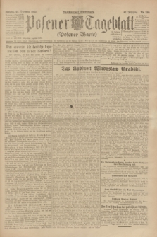 Posener Tageblatt (Posener Warte). Jg.62, Nr. 289 (21 Dezember 1923) + dod.