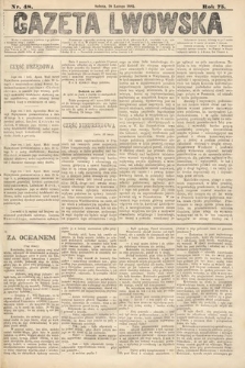 Gazeta Lwowska. 1885, nr 48