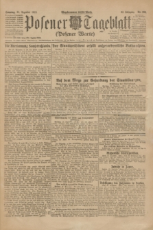 Posener Tageblatt (Posener Warte). Jg.62, Nr. 295 (30 Dezember 1923) + dod.