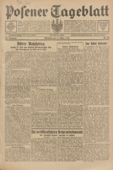 Posener Tageblatt. Jg.68, Nr. 60 (13 März 1929) + dod.