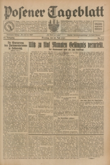 Posener Tageblatt. Jg.68, Nr. 171 (28 Juli 1929) + dod.