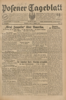 Posener Tageblatt. Jg.68, Nr. 195 (27 August 1929) + dod.