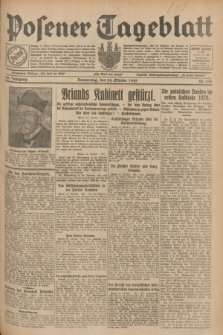 Posener Tageblatt. Jg.68, Nr. 245 (24 Oktober 1929) + dod.