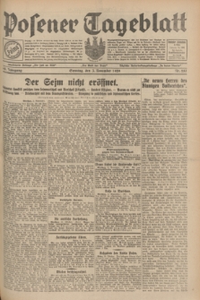 Posener Tageblatt. Jg.68, Nr. 253 (3 November 1929) + dod.
