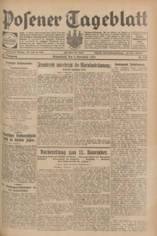 Posener Tageblatt. Jg.68, Nr. 258 (9 November 1929) + dod.