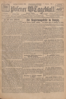 Posener Tageblatt (Posener Warte). Jg.67, Nr. 5 (6 Januar 1928) + dod.
