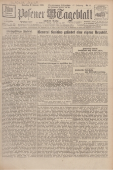 Posener Tageblatt (Posener Warte). Jg.67, Nr. 6 (8 Januar 1928) + dod.