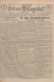 Posener Tageblatt (Posener Warte). Jg.67, Nr. 13 (17 Januar 1928) + dod.