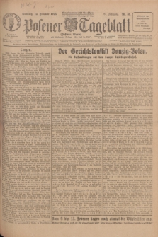 Posener Tageblatt (Posener Warte). Jg.67, Nr. 35 (12 Februar 1928) + dod.