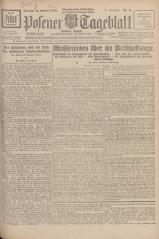 Posener Tageblatt (Posener Warte). Jg.67, Nr. 47 (26 Februar 1928) + dod.