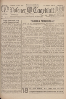 Posener Tageblatt (Posener Warte). Jg.67, Nr. 52 (3 März 1928) + dod.