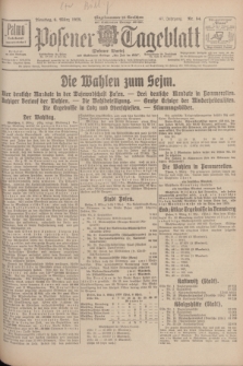 Posener Tageblatt (Posener Warte). Jg.67, Nr. 54 (6 März 1928) + dod.