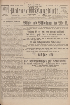Posener Tageblatt (Posener Warte). Jg.67, Nr. 57 (9 März 1928) + dod.
