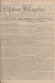 Posener Tageblatt (Posener Warte). Jg.67, Nr. 63 (16 März 1928) + dod.