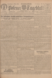 Posener Tageblatt (Posener Warte). Jg.67, Nr. 68 (22 März 1928) + dod.