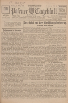 Posener Tageblatt (Posener Warte). Jg.67, Nr. 72 (27 März 1928) + dod.