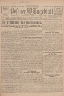 Posener Tageblatt (Posener Warte). Jg.67, Nr. 74 (29 März 1928) + dod.