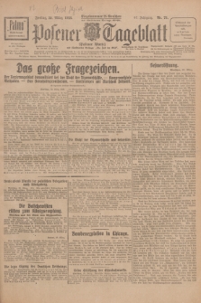 Posener Tageblatt (Posener Warte). Jg.67, Nr. 75 (30 März 1928) + dod.