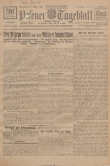 Posener Tageblatt (Posener Warte). Jg.67, Nr. 76 (31 März 1928) + dod.