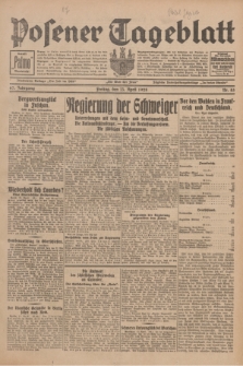 Posener Tageblatt. Jg.67, Nr. 85 (13 April 1928) + dod.