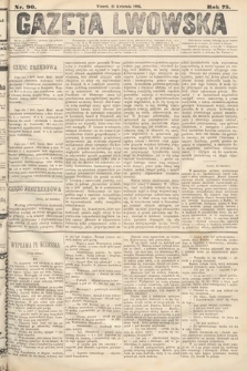Gazeta Lwowska. 1885, nr 90