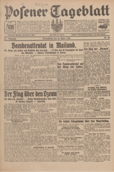 Posener Tageblatt. Jg.67, Nr. 86 (14 April 1928) + dod.