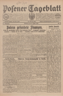 Posener Tageblatt. Jg.67, Nr. 89 (18 April 1928) + dod.
