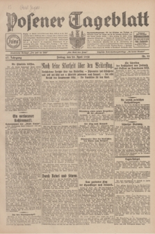 Posener Tageblatt. Jg.67, Nr. 91 (20 April 1928) + dod.