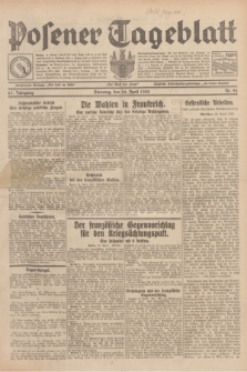 Posener Tageblatt. Jg.67, Nr. 94 (24 April 1928) + dod.