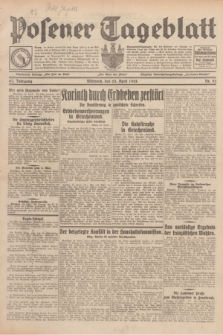 Posener Tageblatt. Jg.67, Nr. 95 (25 April 1928) + dod.