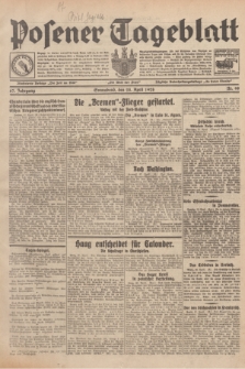 Posener Tageblatt. Jg.67, Nr. 98 (28 April 1928) + dod.