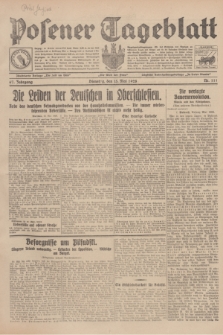Posener Tageblatt. Jg.67, Nr. 111 (15 Mai 1928) + dod.