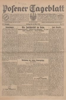 Posener Tageblatt. Jg.67, Nr. 119 (25 Mai 1928) + dod.
