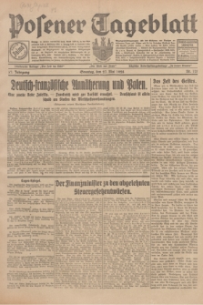 Posener Tageblatt. Jg.67, Nr. 121 (27 Mai 1928) + dod.