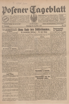 Posener Tageblatt. Jg.67, Nr. 132 (12 Juni 1928) + dod.