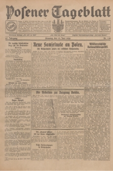 Posener Tageblatt. Jg.67, Nr. 138 (19 Juni 1928) + dod.