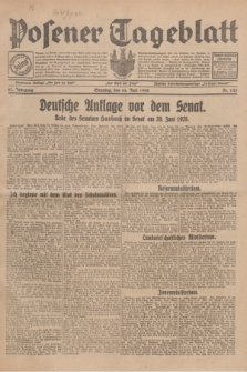 Posener Tageblatt. Jg.67, Nr. 143 (24 Juni 1928) + dod.