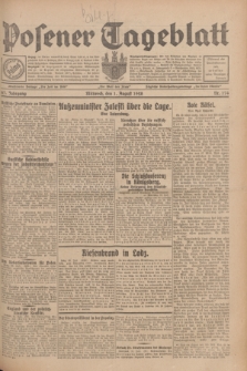 Posener Tageblatt. Jg.67, Nr. 174 (1 August 1928) + dod.