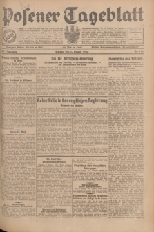 Posener Tageblatt. Jg.67, Nr. 176 (3 August 1928) + dod.